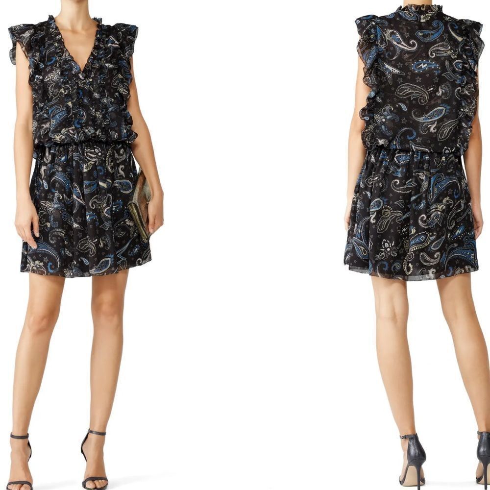 Zadig & Voltaire Rimana Paisley Dress Size XS